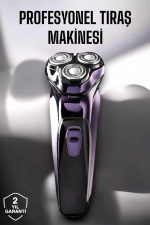 Profesyonel Şarjlı Saç ve Sakal Tıraş Makinesi Hassas Kesim - Görsel 2