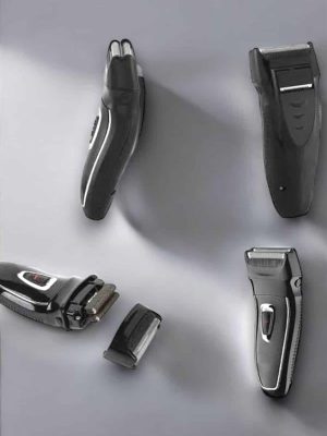 Şarjlı Paslanmaz Çelik Bıçaklı ve Kablosuz Saç Sakal Tıraş Makinesi