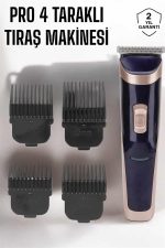 Paslanmaz Çelik Bıçaklı Hassas Çelik Bıçaklı Tıraş Makinesi - Görsel 2