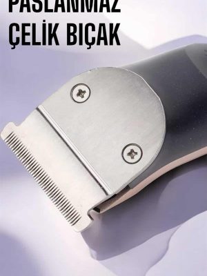 Paslanmaz Çelik Bıçaklı Hassas Çelik Bıçaklı Tıraş Makinesi