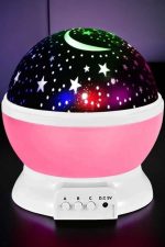 Çocuklara Özel Yıldızlı Gece Lambası - Görsel 4