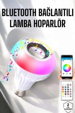 Lamba Led Hoparlör Dayanıklı ve Uzun Ömürlü Bluetooth Hoparlör - Görsel 2