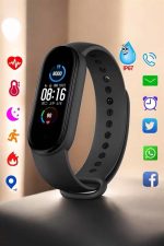 Akıllı Bileklik Fitness ve Sağlık İçin Akıllı Bileklik Adım Sayar, Kalp Atışı, Uyku İzleme - Görsel 5