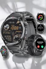 Akıllı Saat Uyku Ve Sağlık Takibi Bildirim Görme Arama Cevaplama - Görsel 5