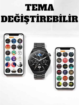 Akıllı Saat Uyku Ve Sağlık Takibi Bildirim Görme Arama Cevaplama