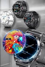 Akıllı Saat Uyku Ve Sağlık Takibi Bildirim Görme Arama Cevaplama - Görsel 4