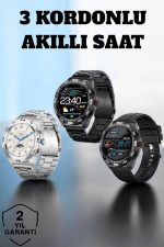 Akıllı Saat Arama Cevaplayan Titreşim Özelliğiyle Bildirim Görebilen - Görsel 2