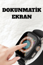 Uyku ve Nabız Takipli, Wireless Şarjlı Akıllı Saat Android ve iOS Uyumlu - Görsel 5