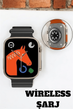 Uyku ve Nabız Takipli, Wireless Şarjlı Akıllı Saat Android ve iOS Uyumlu - Görsel 4