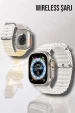 Bluetooth Bağlantılı 49MM Dokunmatik Akıllı Saat Sağlık ve Spor Takip Özellikli - Görsel 4