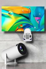 130 İnç Geniş Ekran ve 4K Destekli Full HD Projeksiyon Cihazı - Görsel 4