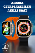 Kablosuz Şarjlı, Çağrı ve Müzik Kontrolü Sağlayan Akıllı Saat - Görsel 2