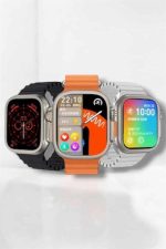 Bluetooth Bağlantılı Nabız, Kan Basıncı, Oksijen Ölçer Akıllı Saat - Görsel 3