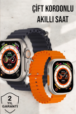 Bluetooth Bağlantılı Nabız, Kan Basıncı, Oksijen Ölçer Akıllı Saat - Görsel 2