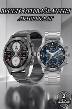 Suya Dayanıklı Dokunmatik Akıllı Saat Bluetooth 5.0, Sesli Asistan ve Sağlık Takibi - Görsel 2