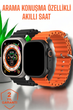 Suya ve Toza Dayanıklı 45 MM Akıllı Saat Bildirim ve Cevapsız Çağrı Görüntüleme - Görsel 2
