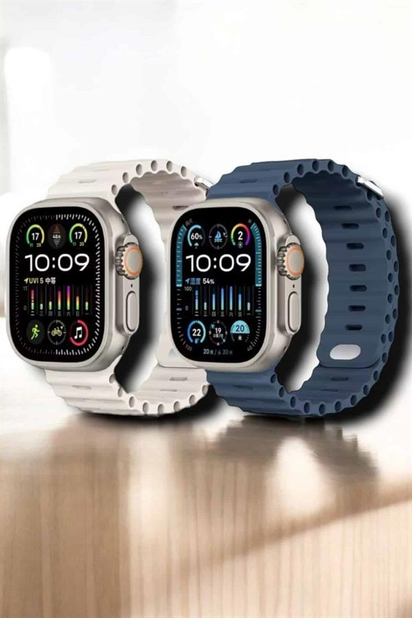 Compressed by jpeg-recompress Yeni Nesil Ultra Akıllı Saat Titreşimli, Uyku & Sağlık Takibi, Çift Kordon - Görsel 3