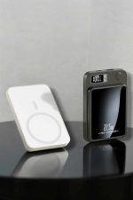 iOS Uyumlu 22.5W Hızlı Şarj Magsafe Powerbank Dijital Göstergeli 10.000 mAh