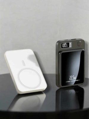 iOS Uyumlu 22.5W Hızlı Şarj Magsafe Powerbank Dijital Göstergeli 10.000 mAh