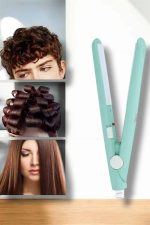 Kompakt ve Hafif: Elektriklenme Karşıtı Mini Saç Düzleştirici - Görsel 3