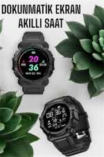 Unisex Tasarımıyla Klasik ve Spor Kombinlere Uygun Akıllı Saat - Görsel 2