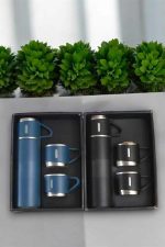 500 ml Kapasiteli Taşınabilir Basınçlı Termos Seti Günlük Kullanım için İdeal - Görsel 4