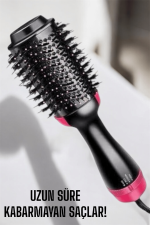 1200 Watt Gücünde, Negatif İyon Teknolojili, 3 Isı Kademeli Fön Tarağı - Görsel 4