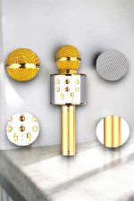 Taşınabilir Bluetooth Karaoke Mikrofon: Hafıza Kart Girişli, Etkileyici Performans