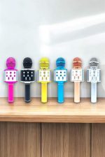 Taşınabilir Bluetooth Karaoke Mikrofon: Hafıza Kart Girişli, Etkileyici Performans - Görsel 3