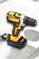 Çift Bataryalı Metal Dişli Darbeli Şarjlı Matkap Seti 24W Güç ve 24 Parça Aksesuar - Görsel 5