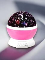 Dönen Renkli Gökyüzü Projektörlü Gece Lambası - Görsel 4