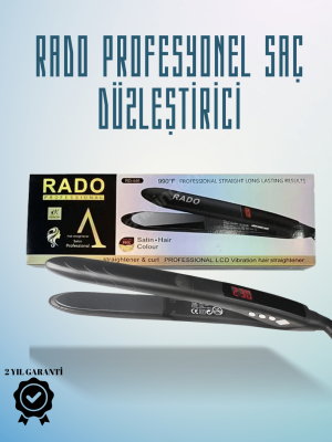 Rado RD-446 Seyahat Dostu Saç Düzleştirici – Güvenlik Kilidi ve Taşınabilir Tasarım