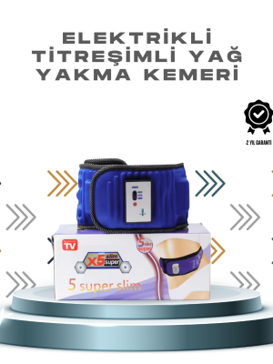 5 Motorlu Manyetik Masaj Kemeri – Bel, Kalça ve Bacak İçin Zayıflama
