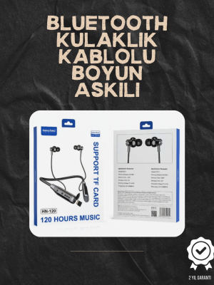 120 Saat Şarj Süresi Sunan Spor Tipi Kablosuz Bluetooth Kulaklık
