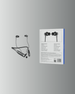 120 Saat Pil Ömrüyle Boyun Askılı Bluetooth Kulaklık – Spor ve Günlük Kullanım İçin - Görsel 2