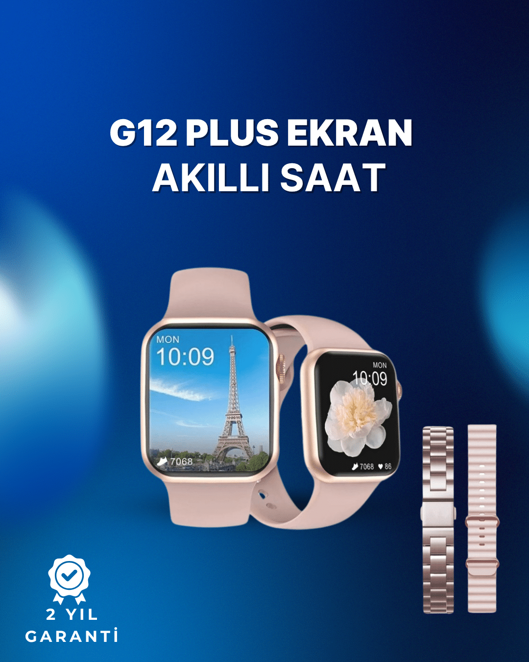 1214380_5-20.png GPS Destekli Akıllı Saat – Nabız, Uyku ve Adım Takibi, Sesli Görüşme, Suya Dayanıklı Tasarım - Görsel 1