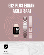 Titreşimli Bildirimli Akıllı Saat – Nabız, GPS, Spor Modları, Telefon Eşleştirme Özellikli