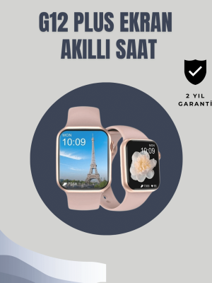 Su Geçirmez Akıllı Saat – 300 mAh Batarya, Sesli Arama, Uyku & Adım Takibi