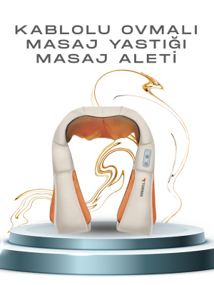 Vücut Masaj Aleti – Ergonomik Tasarım, Güçlü Ovmalı Masaj Teknolojisi