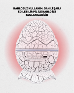 Ayarlanabilir Parlaklık ve Sis Efektli Atmosfer Lambası - Görsel 4