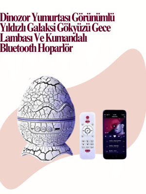 Uzaktan Kumandalı, USB Girişli, Döner Projektör Lamba