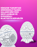 Bluetooth Hoparlör Özellikli 7 Renkli Gece Aydınlatması