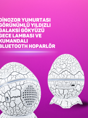 Bluetooth Hoparlör Özellikli 7 Renkli Gece Aydınlatması