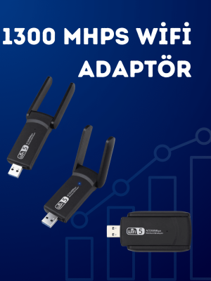 USB WiFi Adaptör – 1200 Mbps Hız