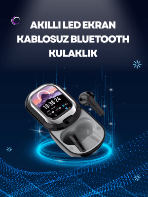 ENC Destekli Bluetooth 5.4 Kulaklık – EQ Ayarlı, Akıllı Kutulu