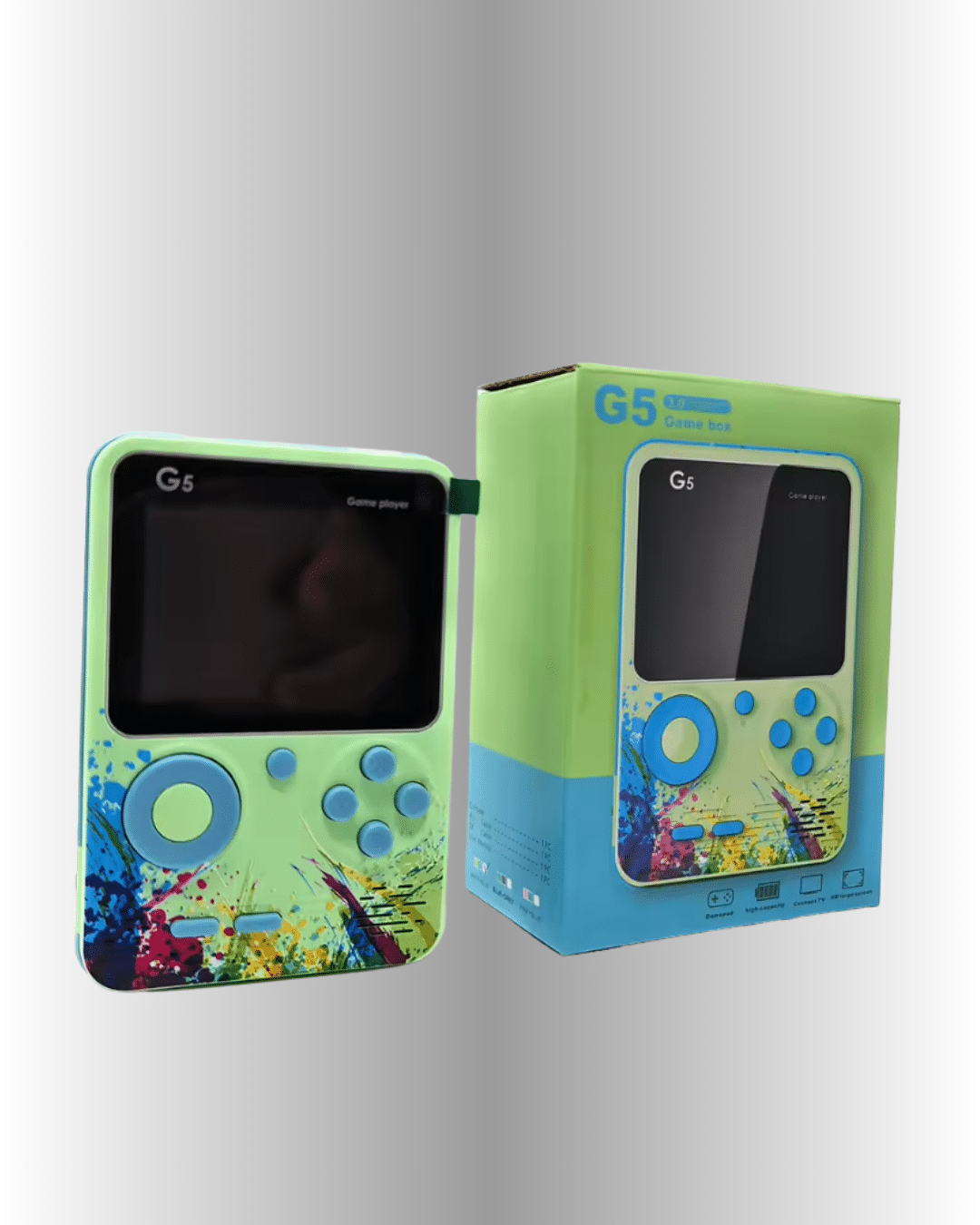 1214444_4-16.png 500 Oyun Hafızalı G5 Game Box – Renkli LCD Ekranlı - Görsel 5