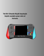 500 Retro Oyunlu Taşınabilir El Konsolu – X7M Modeli - Görsel 2