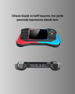 500 Retro Oyunlu Taşınabilir El Konsolu – X7M Modeli - Görsel 5