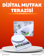 Pratik ve Şık Tasarımıyla Dijital Mutfak Tartısı