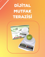 LCD Ekranlı Yüksek Hassasiyetli Dijital Mutfak Terazisi